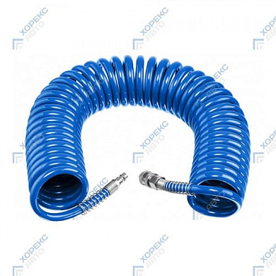 Шланг пневматический витой EUC 14х10 мм, 15 м HOREX EUC 14х10 мм 15м