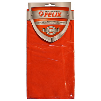 Салфетка из иск. замши для ухода за салоном авто FELIX 411040070