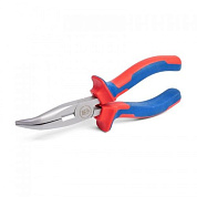 Длинногубцы изогнутые 160 мм слесарно-монтажные серии МАСТЕР КВТ 77424