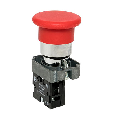 Кнопка BC42 грибок красная NC IP65 EKF PROxima xb2-bc42-65