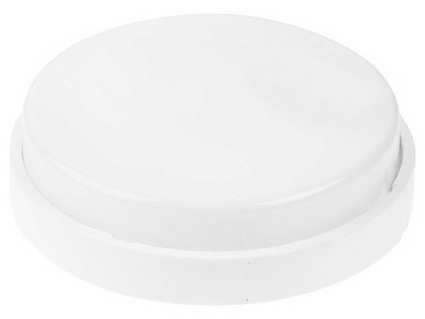 Светильник светодиодный накладной круг 10Вт 6500К, IP65, датчик движения, ДБО 07-10-102 Юпитер JP1310-01