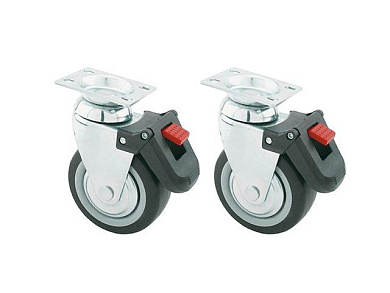 Колеса поворотные к тележкам 2 шт. TOPTUL TEAH050201
