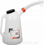 Лейка пластиковая с крышкой для СТО 3 л. Yato YT-06983