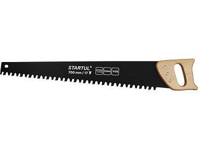 Ножовка по газобетону 700мм 17 зубьев с напайками STARTUL MASTER ST4084-17