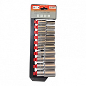 Набор торцевых головок 10-24 мм 1/2" 6-гр 10 пр H-D HD-38861