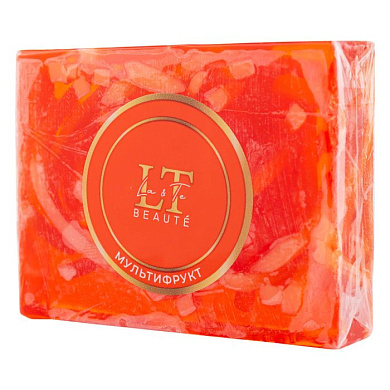 Мыло твердое ручной работы с добавлением эфирных масел ''Мультифрукт'' La and Te beaute LT-6259