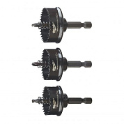 Набор коронок Shockwave 22/29/35 мм Milwaukee 49224800