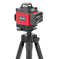 Лазерный уровень м-призм. ML 360-4 Pro SET, 30 м, акк. Li 3000 мАч, состоит из 2 частей MTX 350845