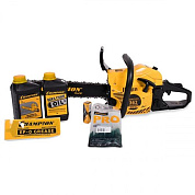 Бензиновая цепная пила, 2,6 кВт., 61,5 см.куб., 18'', 0,325-1,5-72 + подарок: масло 2Т, 1л; масло для цепи 1л; свеча; цепь; смазка 0,5 гр. Champion А362-18