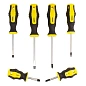 Набор отверток 6 пр., SL:5х75, 6х100, 6х38;PH:1х75, 2х100, 2х38 мм WMC TOOLS WMC-2064
