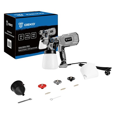 Краскопульт электрический SG620DK PRO DEKO 083-1132