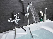Смеситель для ванны, латунь, хром Ledeme L2203