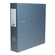 Папка-регистратор "OfficeStyle", А4, 75 мм, ПВХ Эко, серый