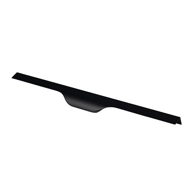 Ручка меб. накладная алюм. LINEA 320/397 черный матовый AKS 73884