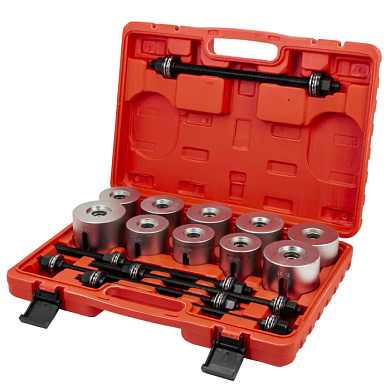 Набор инструментов для замены сайлентблоков, втулок и подшипников 27 пр JBC JBC-933T2