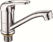 Смеситель для кухни, цинк, хром Ledeme L4539B-2