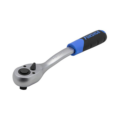 Трещотка реверсивная с резиновой ручкой 1/2" 72 зуб., 250 мм Forsage F-802422