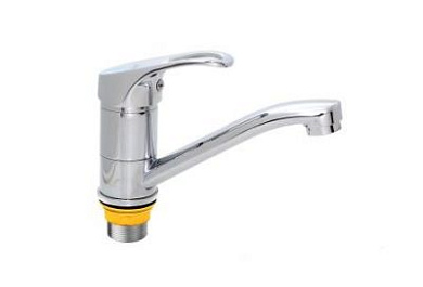 Смеситель для кухни, цинк, хром Wisent W45215-1