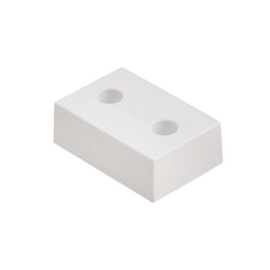 Опора меб. пласт. 60х40х20 белый PL 57414