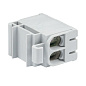 Клемма силовая вводная двойная КСВ 16-50 серая EKF PROxima plc-kvs2-16-50-grey