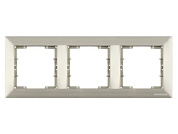 Рамка 3-ая горизонтальная титан, DARIA, Mutlusan 21208001383