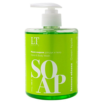 Мыло жидкое для рук и тела ''Зеленое яблоко'' La and Te beaute LT-6969