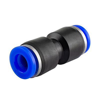 Фитинг соединительный для пластиковых трубок 6x6 мм Forsage F-SPU06