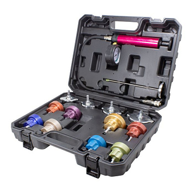 Набор приспособлений для тестирования систем охлаждения 14 пр. RockForce RF-914G1