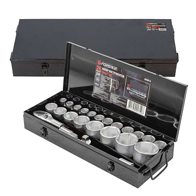 Набор головок 17-65 мм 3/4''&1" 26 пр 6-гр Forsage F-68263-5
