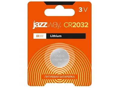Батарейка CR2032 3V lithium 1шт. (Литиевая) JAZZWAY 2852892