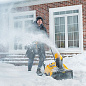 Бензиновая снегоуборочная машина SB 460 E, 99cc, эл.старт, шнек SnowCrusher Denzel 97649