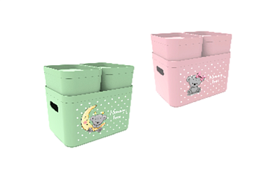 Набор органайзеров Mommy love (чайное дерево) BEROSSI АС 49062000