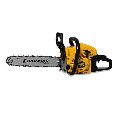 Бензиновая цепная пила, 246-15"-0,325-1,3-64, 1,9 кВт, 45,8 см.куб., легкий старт CHAMPION 246-15