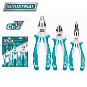 Набор шарнирно-губцевого инструмента 3 пр. TOTAL THT2K0301