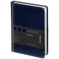 Ежедневник недатированный "Silver Pristine", А6, 320 страниц, синий