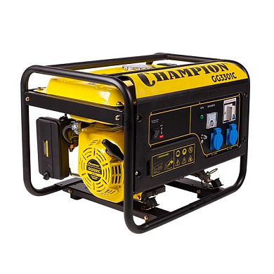 Генератор 2,8/3,1 кВт., 6л.с.,15л.,высокий пусковой ток, 7кВт. Champion GG3301C