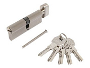 Евроцилиндр с вертушкой Стандарт MAX 90-5K SN, перф.ключ, 5 ключей, длина цилиндра 90, 40*10*40 УЗК 14799
