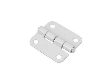 Петля 40 мм универсальная, белая, 2 шт в зип-локе, неразъёмная Starfix SMM1-68924-2