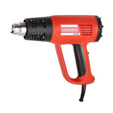Фен ручной электрический, 2000 Вт., t-60-600С, 350-550л/мин, плавн. регировка Felisatti ФЭ-2000Э Felisatti (192.5.1.00)