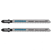 Полотна для электролобзика по дереву, 2 шт, (3101-T101B) Gross 78260