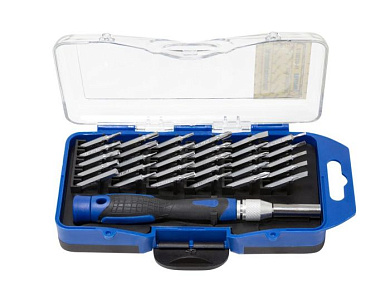 Отвертка-битодержатель телескопическая с набором бит 31 пр. Partner PA-AX23031B