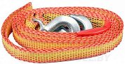 Трос ленточный буксировочный плетеный синтетический в комплекте с крюками 1450 кг. Vorel 82231