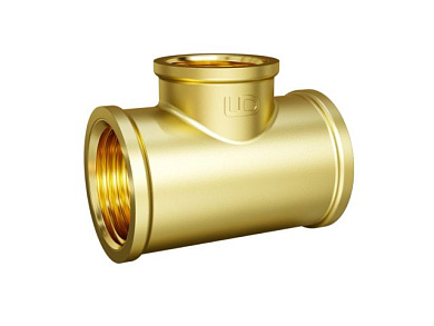 Тройник ред. 1" вн. х 1/2" вн. х 1" вн., LD LD.65.523.25x15x25