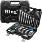 Набор инструментов 77 пр 1/4''&1/2'' KINGTUL KT-KT77