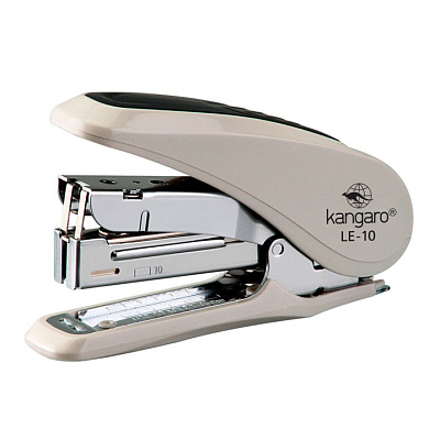 Скобосшиватель "LE-10", №10, 20 листов, бежевый, на 50% меньше усилий при нажатии