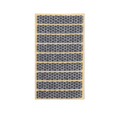 Подкладка самоприлипающая фетровая прорезиненная 15 х 80мм (1упак.=9шт), серая, FOLMAG 109755