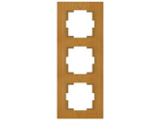 Рамка 3-ая вертикальная дуб, RITA, Mutlusan 2220 800 2358