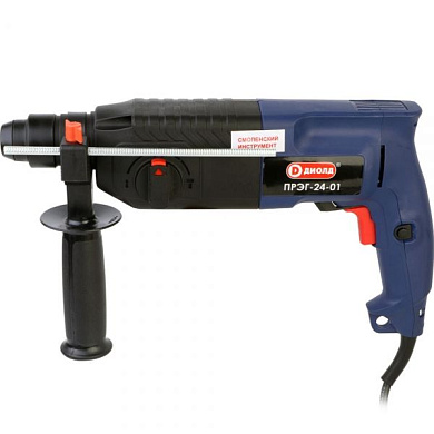 Перфоратор ручной электрический, 220 В/50 Гц, 800 Вт, 0-900 об/мин, 4850 уд/мин, 2,8 Дж Диолд ПРЭГ-24-01
