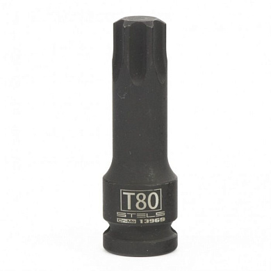 Ударная головка-бита Torx T80 1/2'' STELS 13969