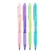 Ручка шариковая автоматическая "Extra", 0.7 мм, ассорти, стерж. синий